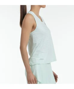 Discount Bullpadel CAMISETA ADIES VERDE AGUA TEJIDO BICOLOR