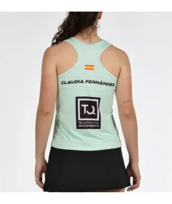 Best Bullpadel CAMISETA ADIES CF VERDE AGUA TEJ.BICOLOR