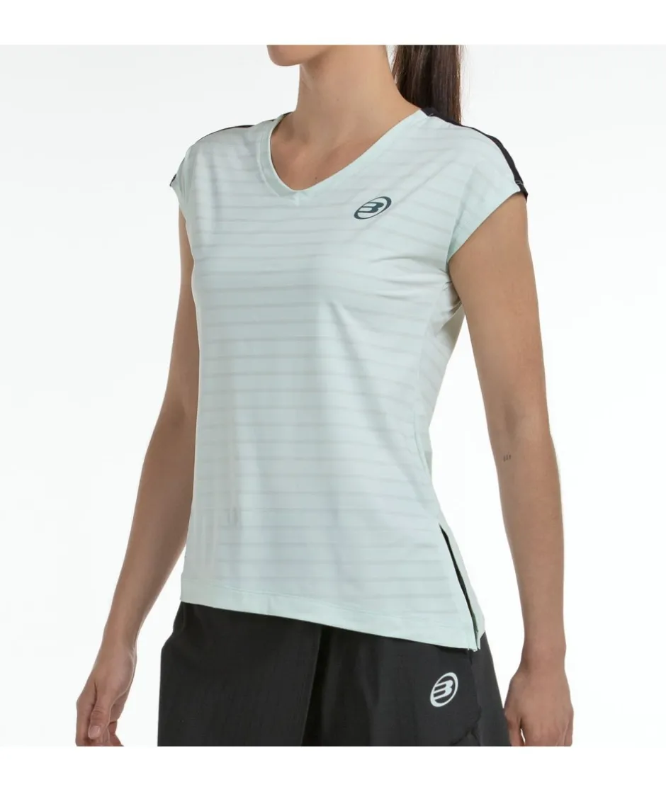 Sale Bullpadel CAMISETA ADOROS VERDE AGUA TEJ.BICOLOR