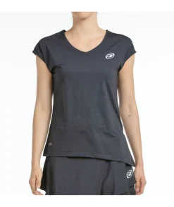 Sale Bullpadel CAMISETA ADOROS NEGRO TEJIDO BICOLOR