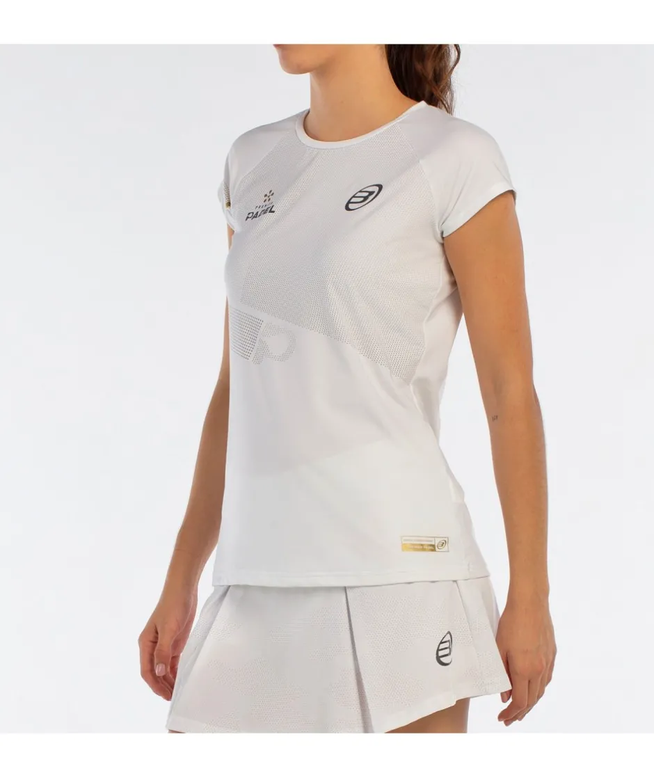 Bullpadel CAMISETA AFORE BLANCO