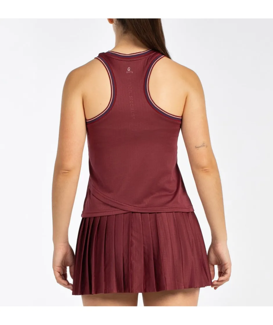 Best Bullpadel CAMISETA AZA VINO BURDEOS