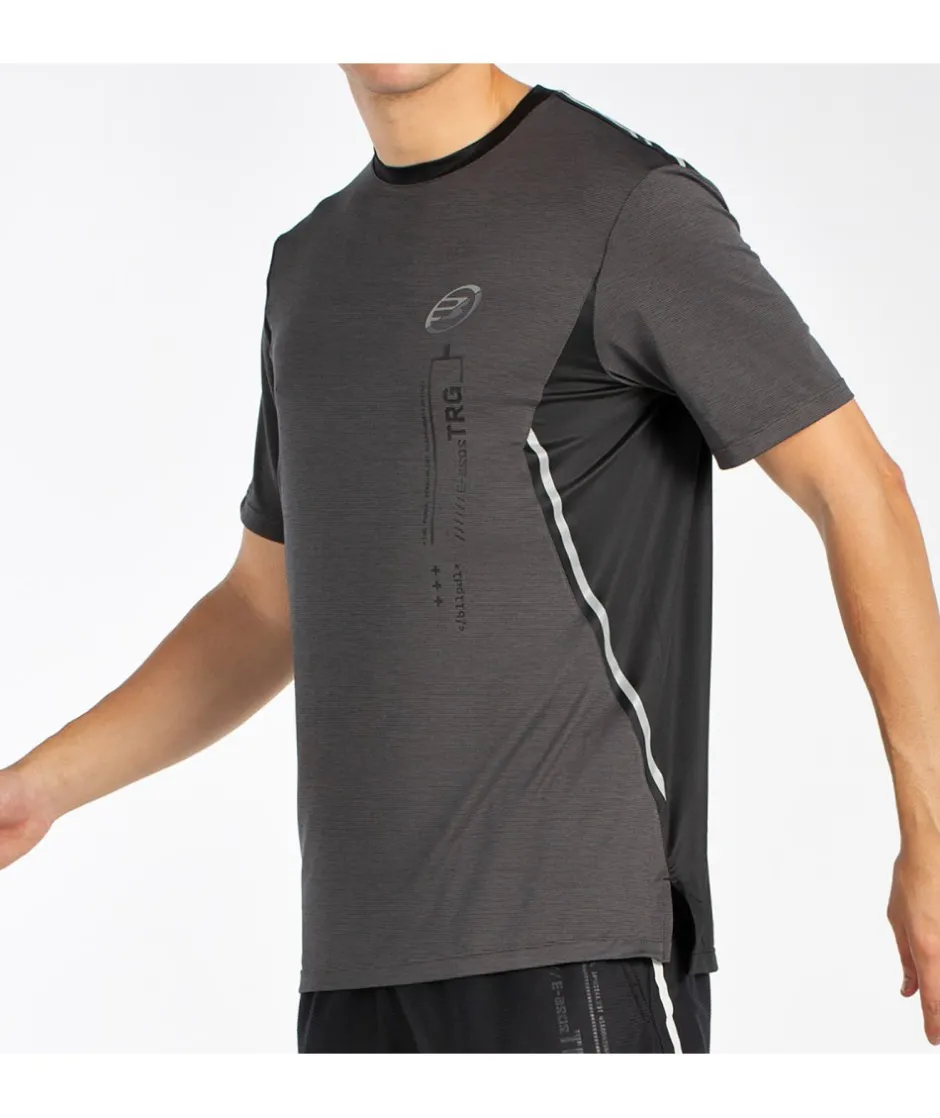 Best Bullpadel CAMISETA BECERRE NEGRO TEJ.BICOLOR
