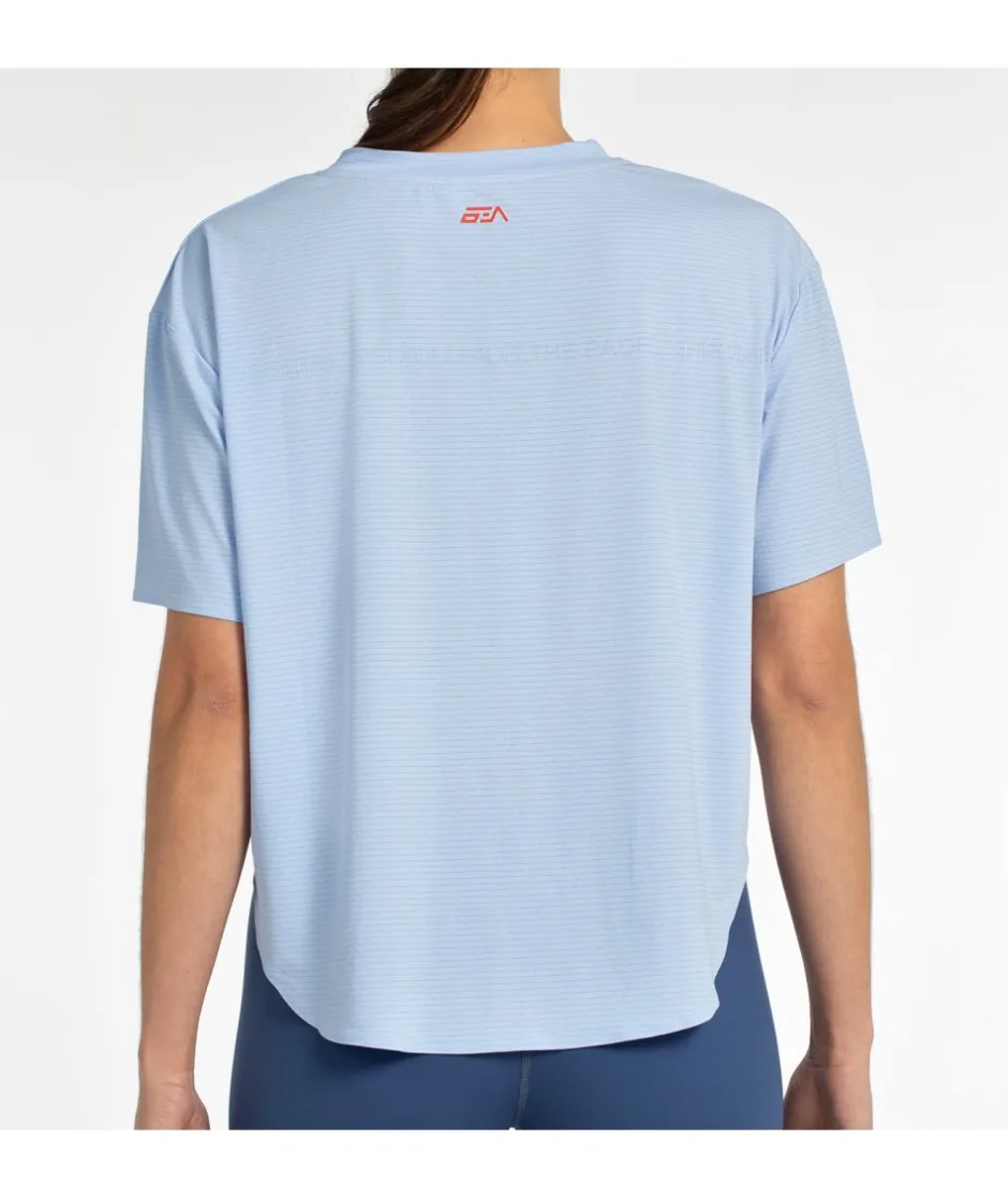 Hot Bullpadel CAMISETA BELVIS AZUL CELESTE