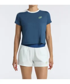 Discount Bullpadel CAMISETA BILMA AZUL OSCURO VIGORE