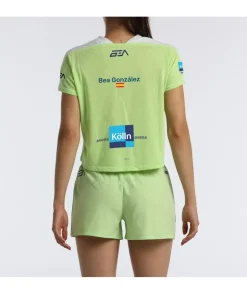 Discount Bullpadel CAMISETA BILMA BG VERDE MANZANA