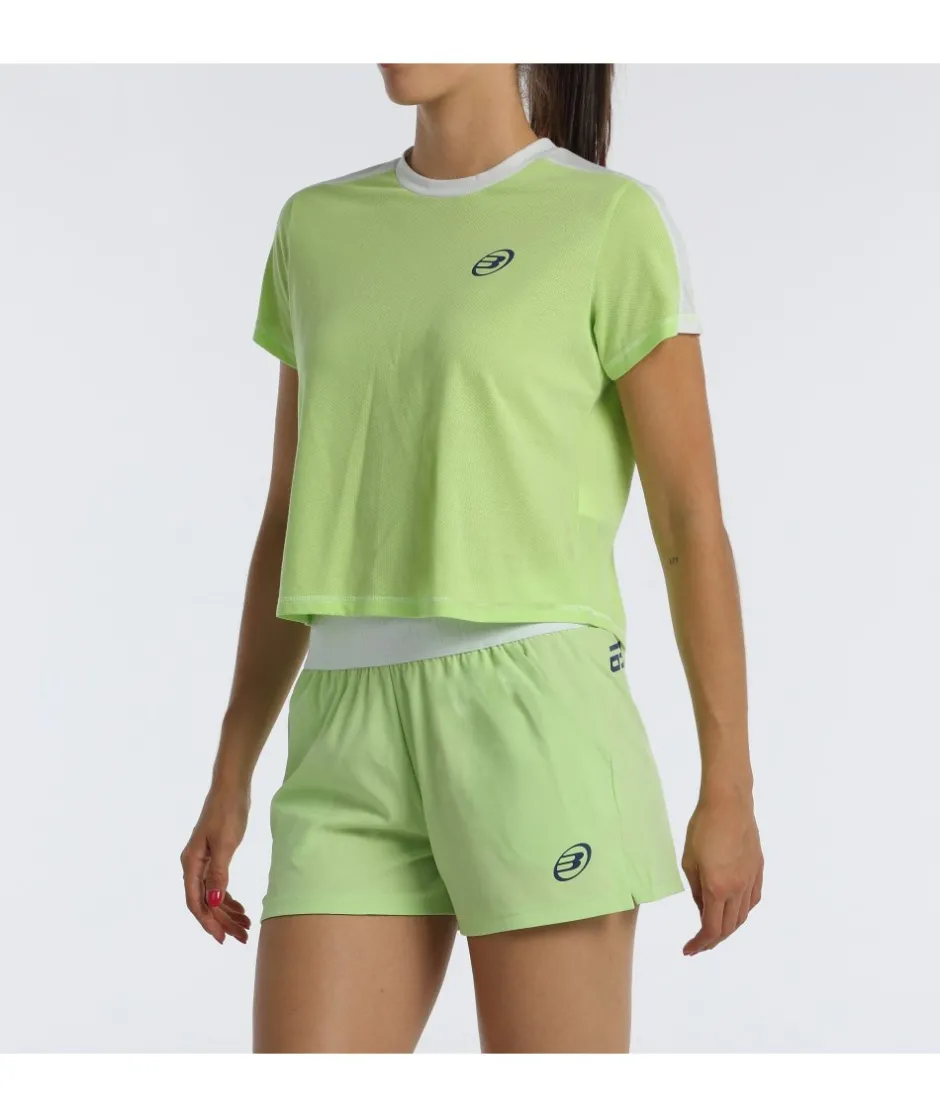 Outlet Bullpadel CAMISETA BILMA VERDE MANZANA