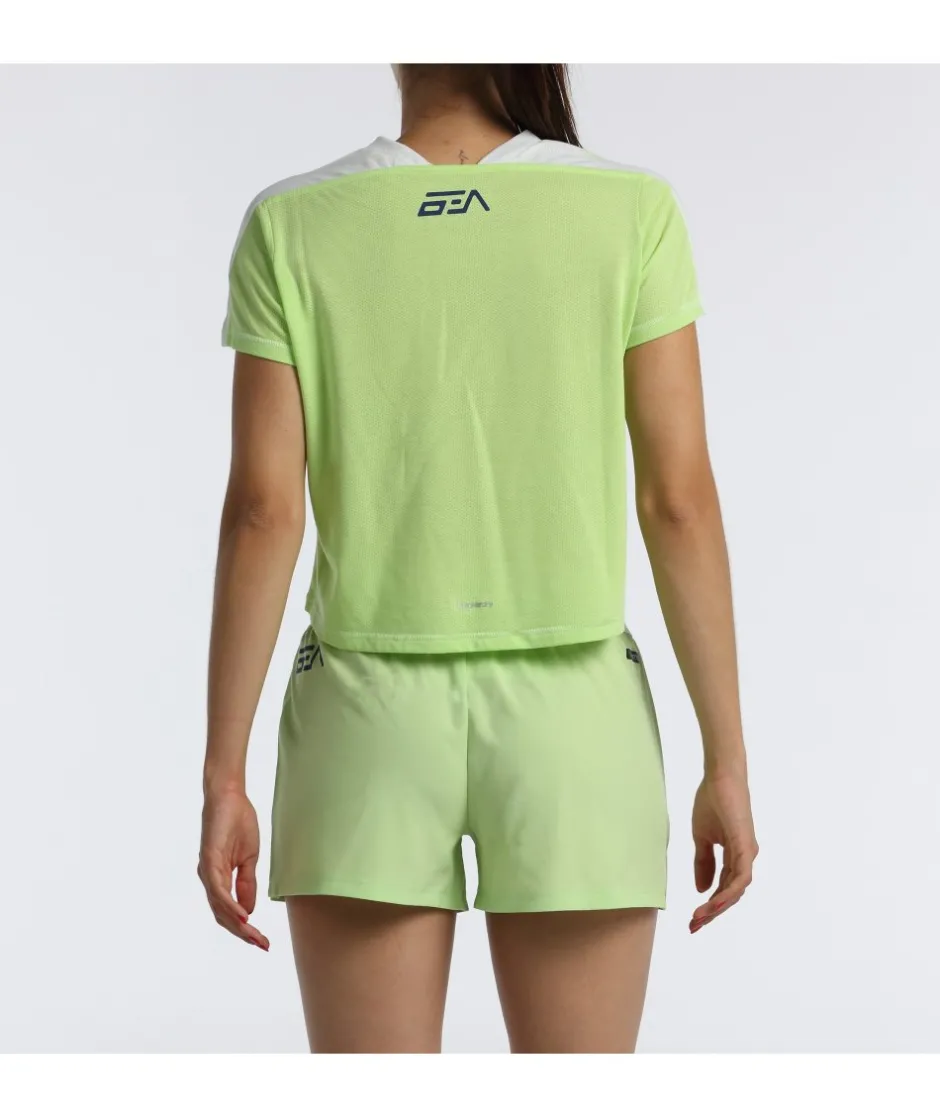 Outlet Bullpadel CAMISETA BILMA VERDE MANZANA