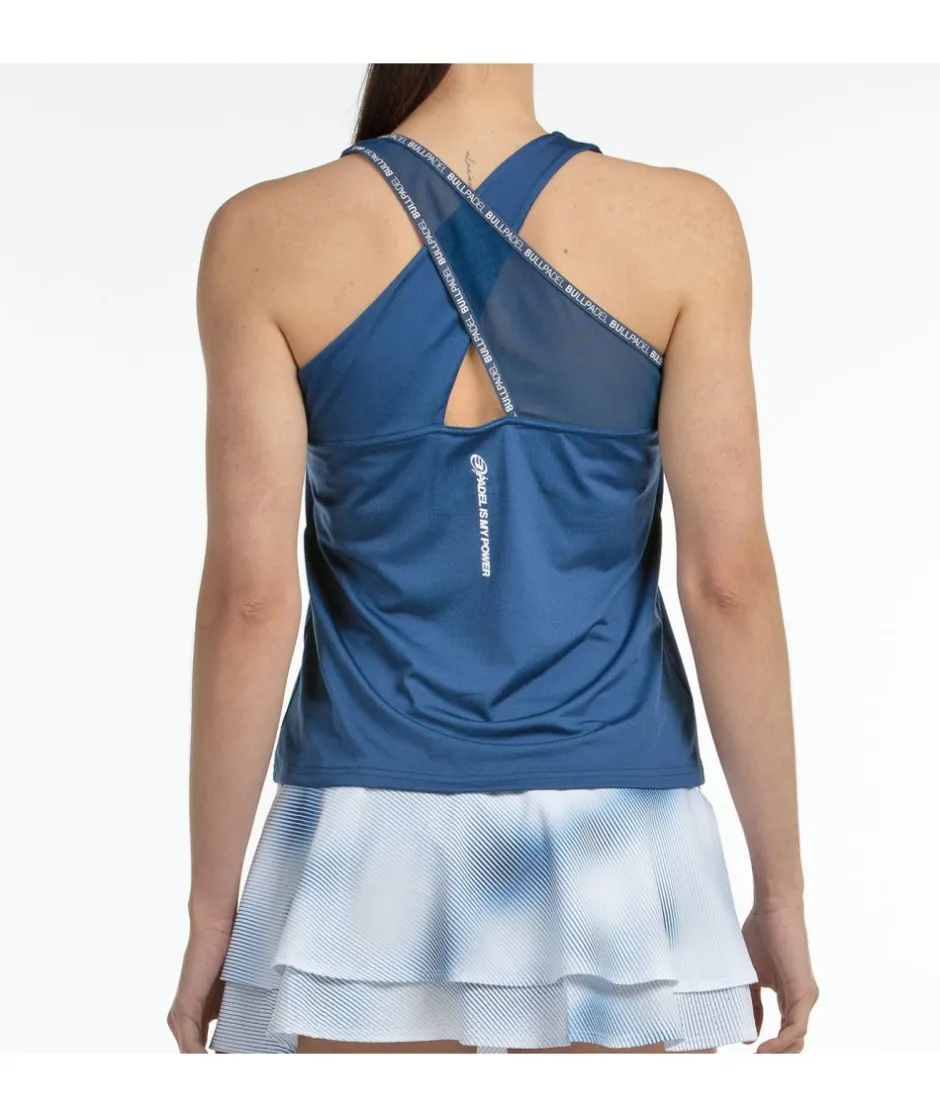 Discount Bullpadel CAMISETA DACA AZUL TINTA