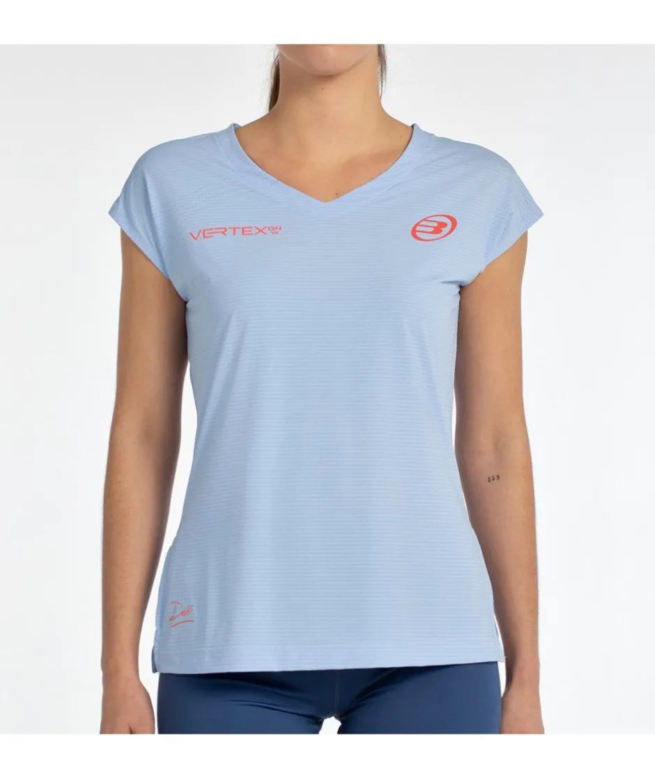 New Bullpadel CAMISETA DELFI 25I AZUL CELESTE