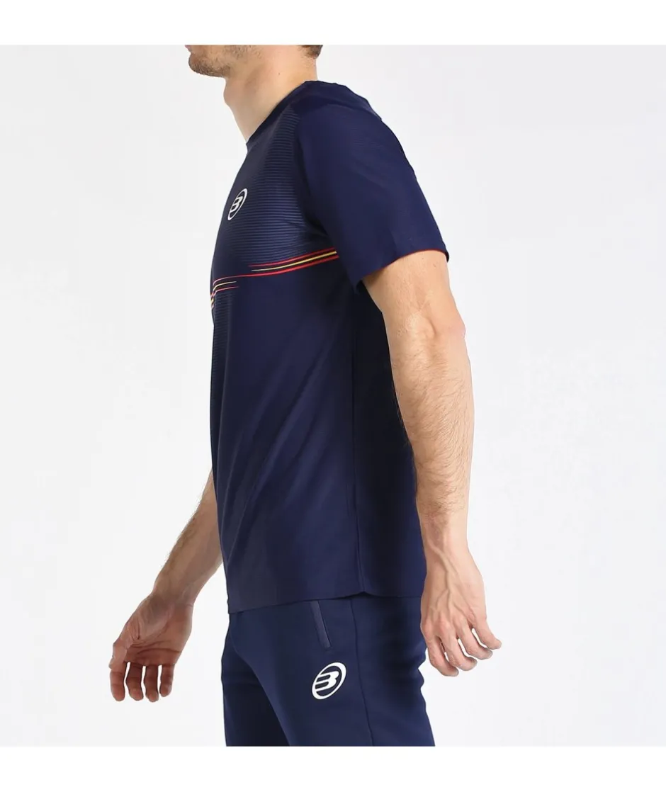 Hot Bullpadel CAMISETA FANG AZUL MARINO
