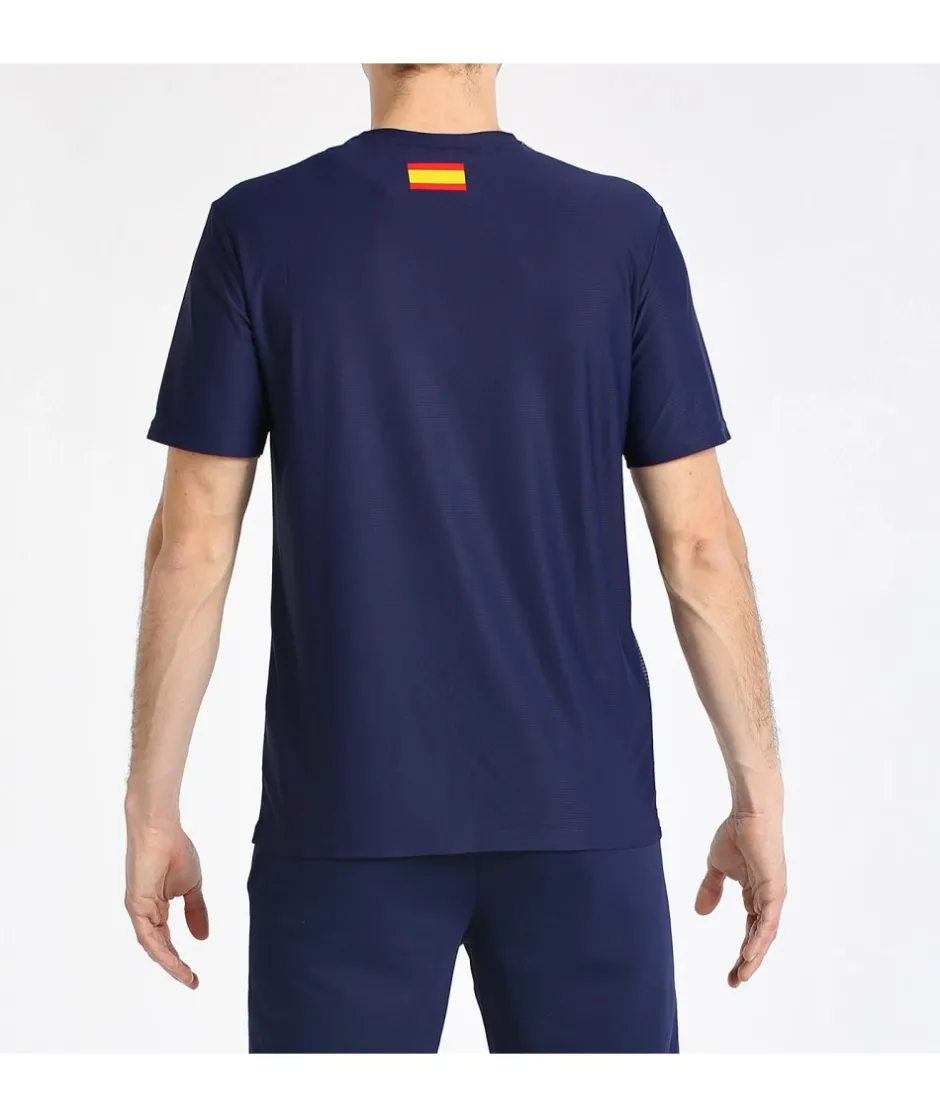 Hot Bullpadel CAMISETA FANG AZUL MARINO