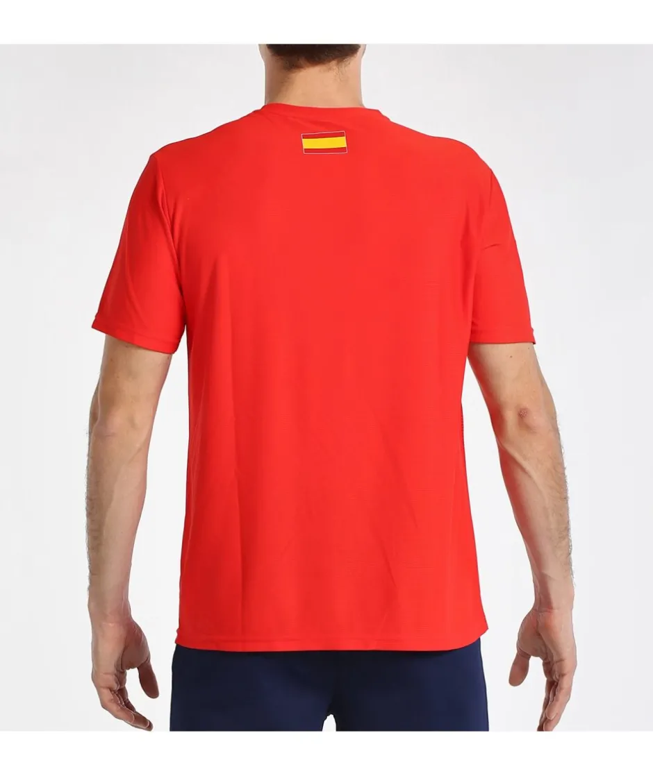 Outlet Bullpadel CAMISETA FANG ROJO