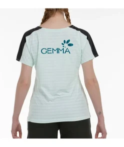Clearance Bullpadel CAMISETA GEMMA 25V VERDE AGUA TEJ.BICOLOR