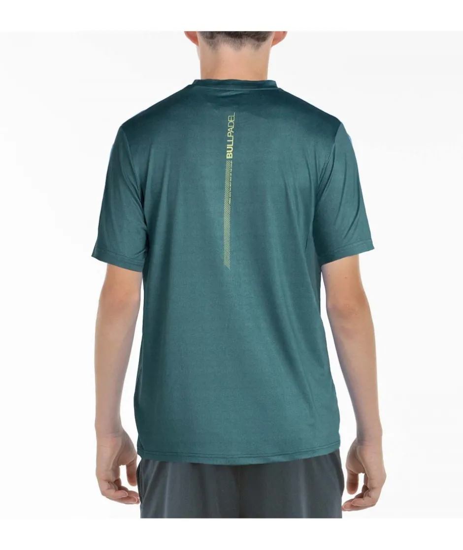 Online Bullpadel CAMISETA LANDE J VERDE AZULADO VIGORE