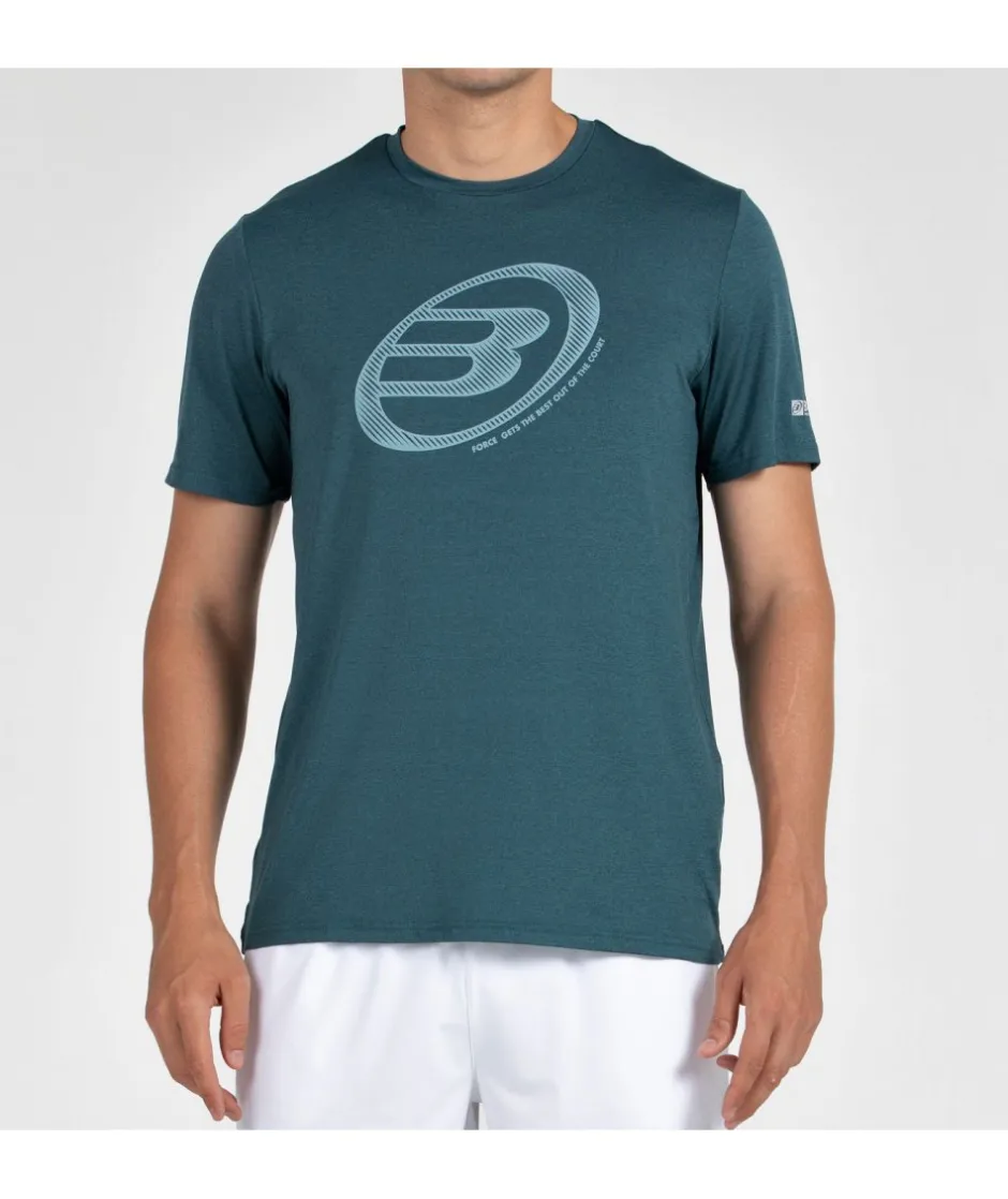 Online Bullpadel CAMISETA LANDE VERDE OSCURO VIGORE