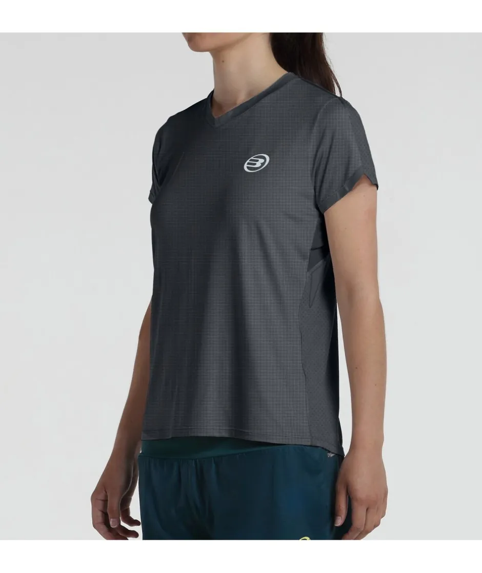 Outlet Bullpadel CAMISETA LARDA NEGRO