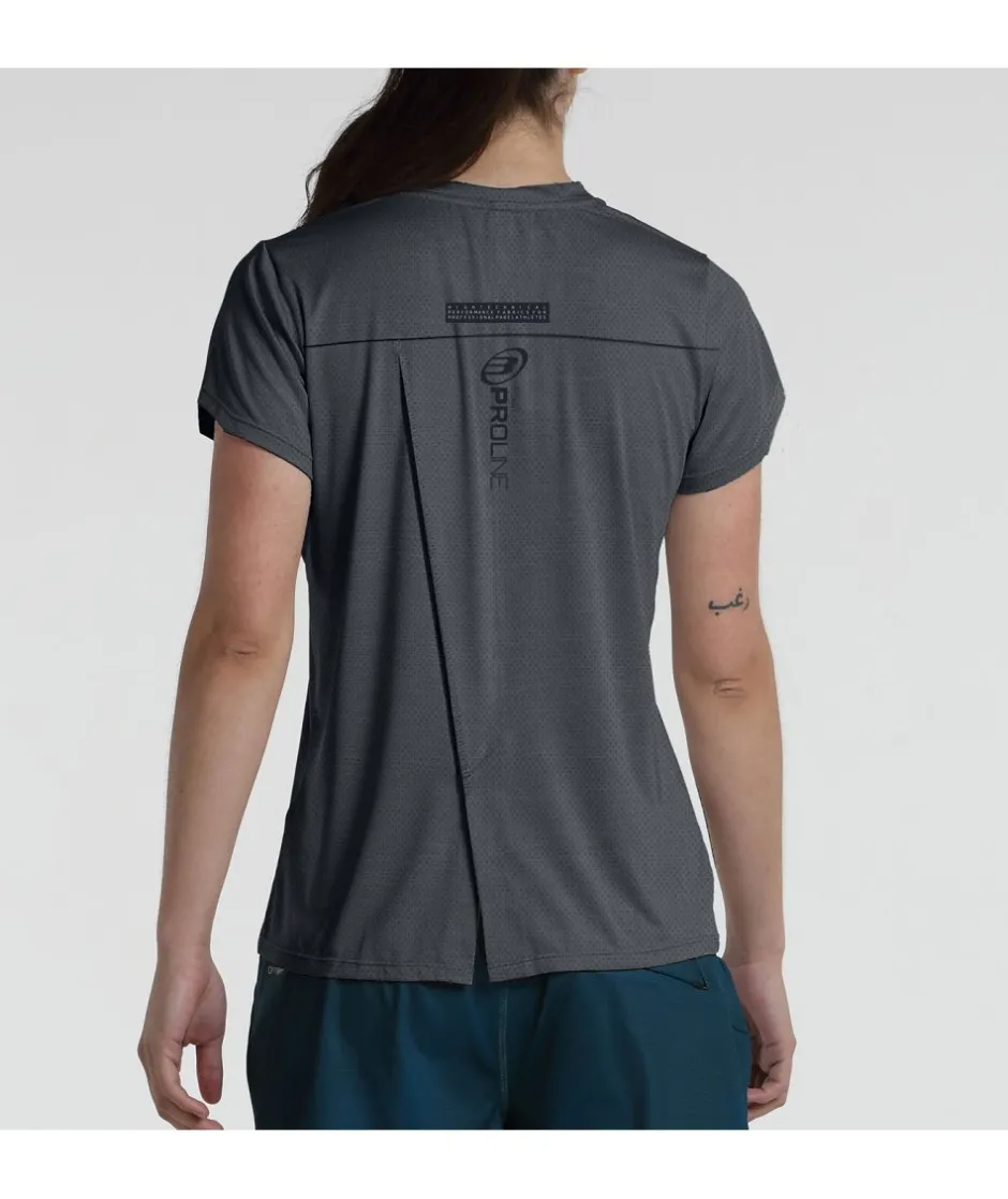 Outlet Bullpadel CAMISETA LARDA NEGRO