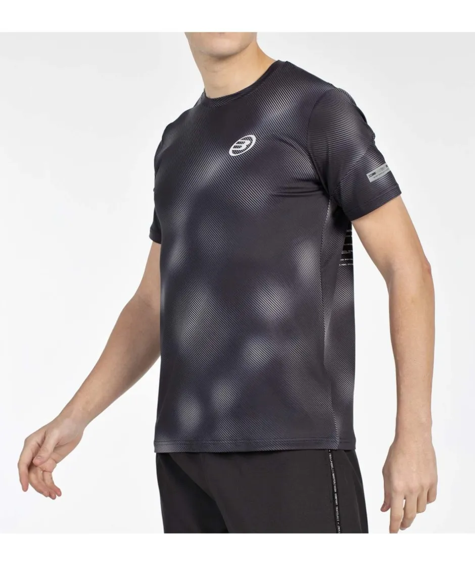 New Bullpadel CAMISETA MANAUS NEGRO