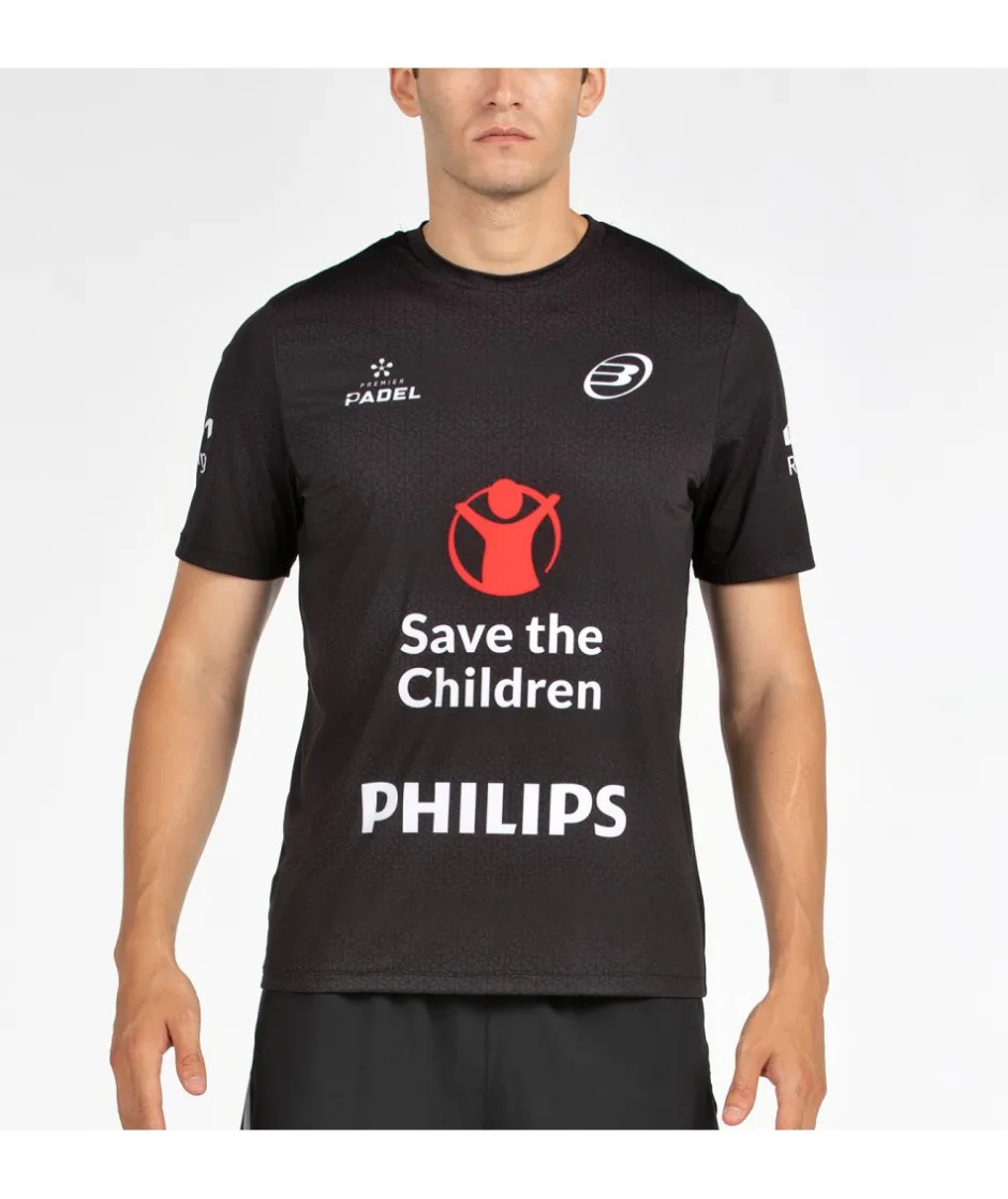 Sale Bullpadel CAMISETA MOFERO DN NEGRO