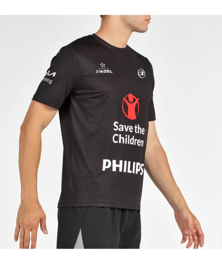 Sale Bullpadel CAMISETA MOFERO DN NEGRO