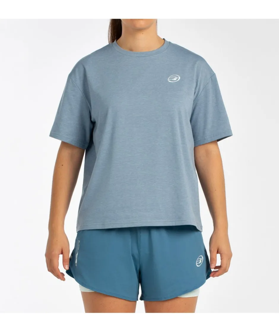 Online Bullpadel CAMISETA OYEME AZUL VERDOSO VIGORE