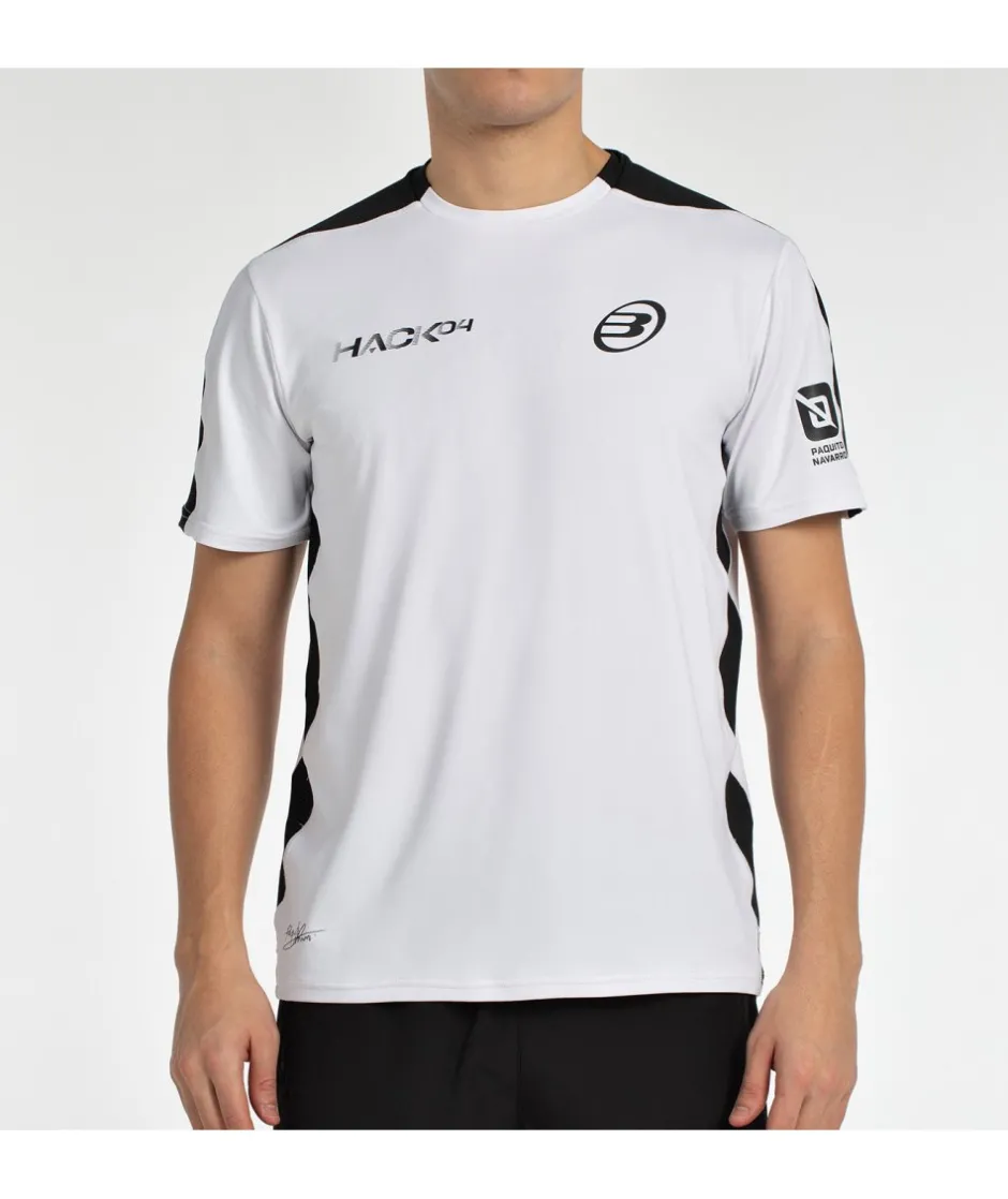 Hot Bullpadel CAMISETA PAQUITO 25I BLANCO