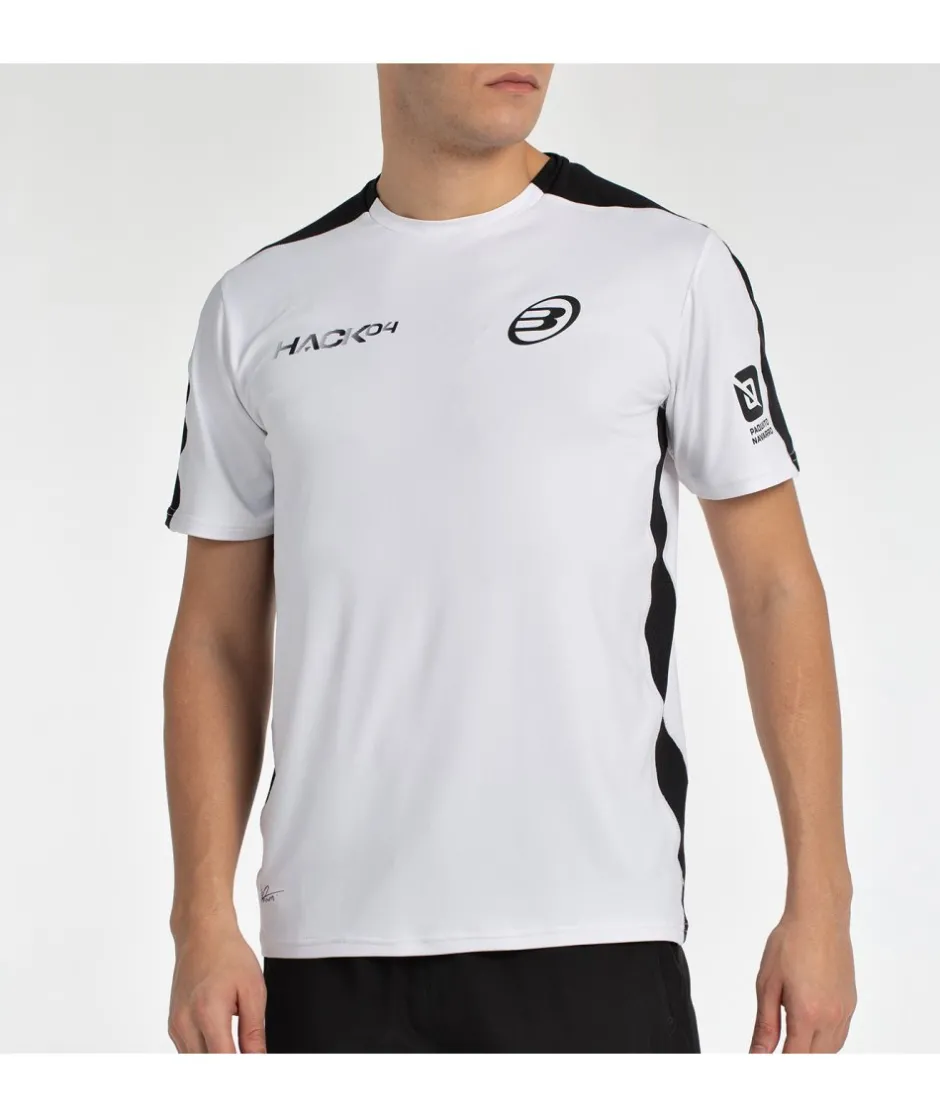 Hot Bullpadel CAMISETA PAQUITO 25I BLANCO