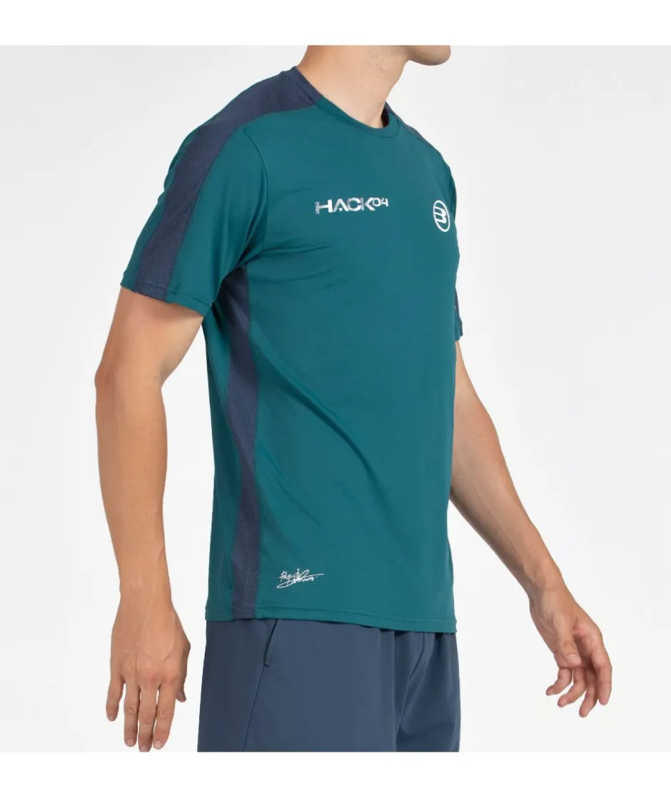 Bullpadel CAMISETA PAQUITO 25I VERDE OSCURO