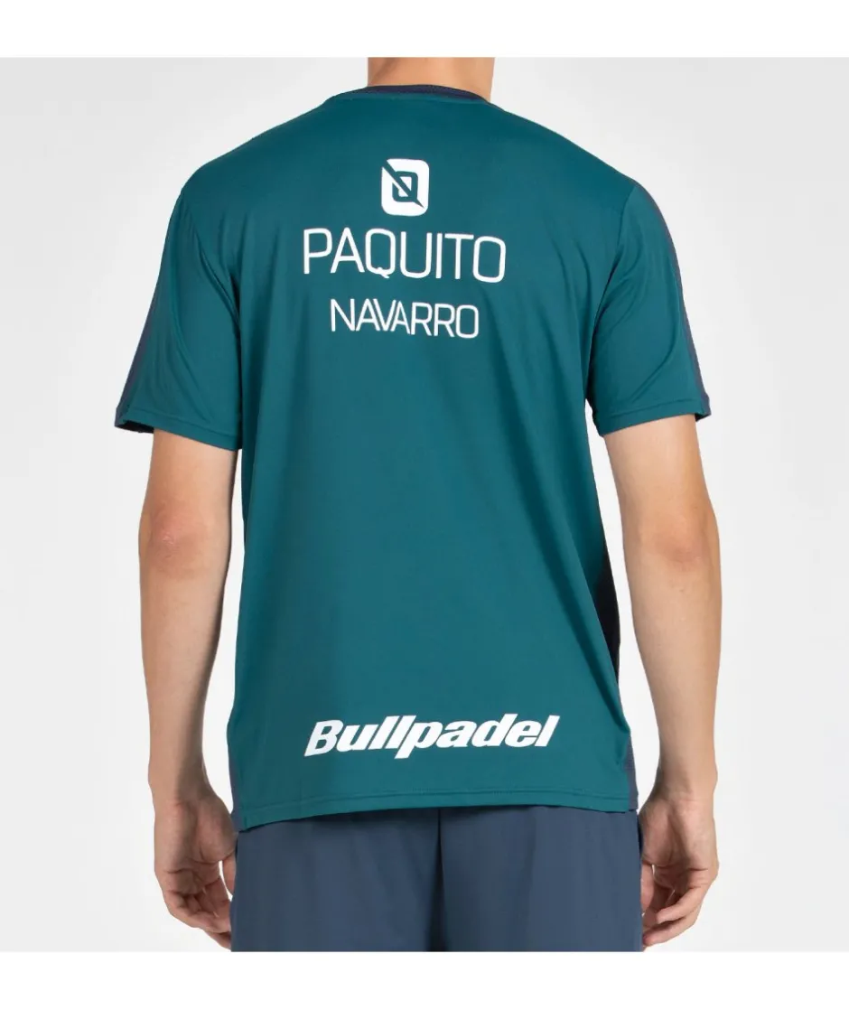 Bullpadel CAMISETA PAQUITO 25I VERDE OSCURO