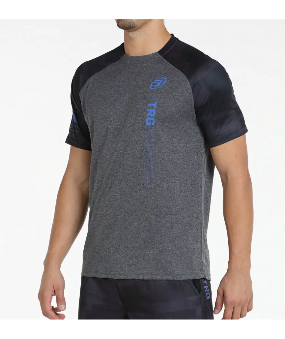 Clearance Bullpadel CAMISETA TUI GRAFITO TEJIDO BICOLOR