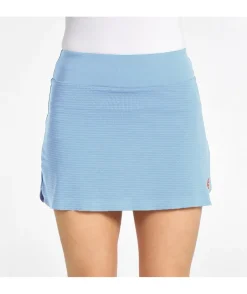 Hot Bullpadel FALDA BROZAS AZUL CELESTE