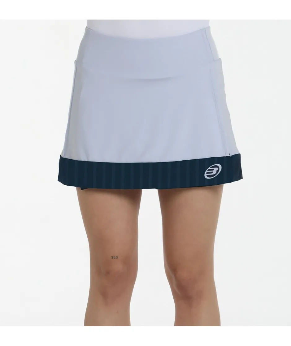 Hot Bullpadel FALDA ORTIGA GRIS AZULADO