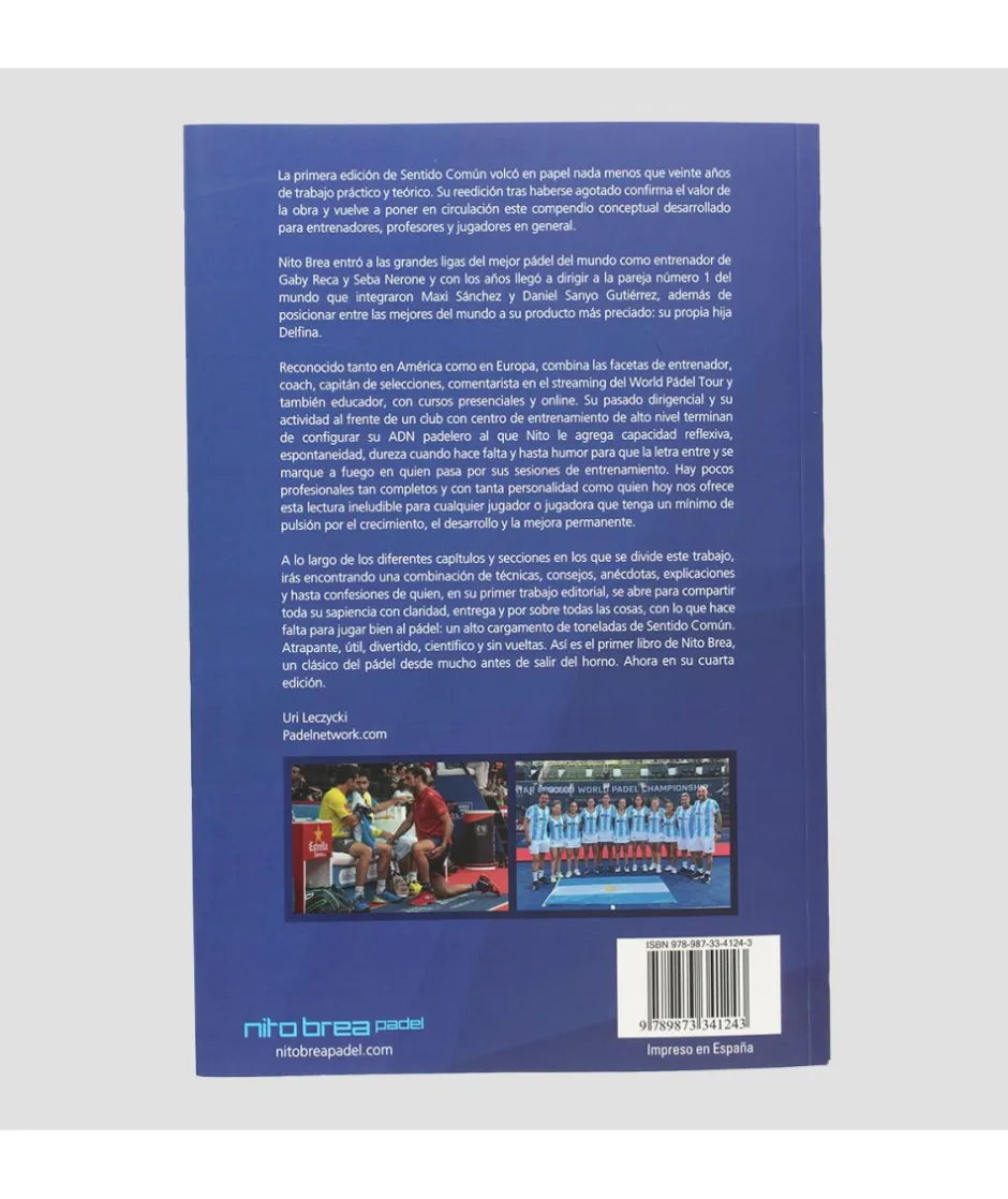 Hot Bullpadel LIBRO SENTIDO COMUN NITO BREA