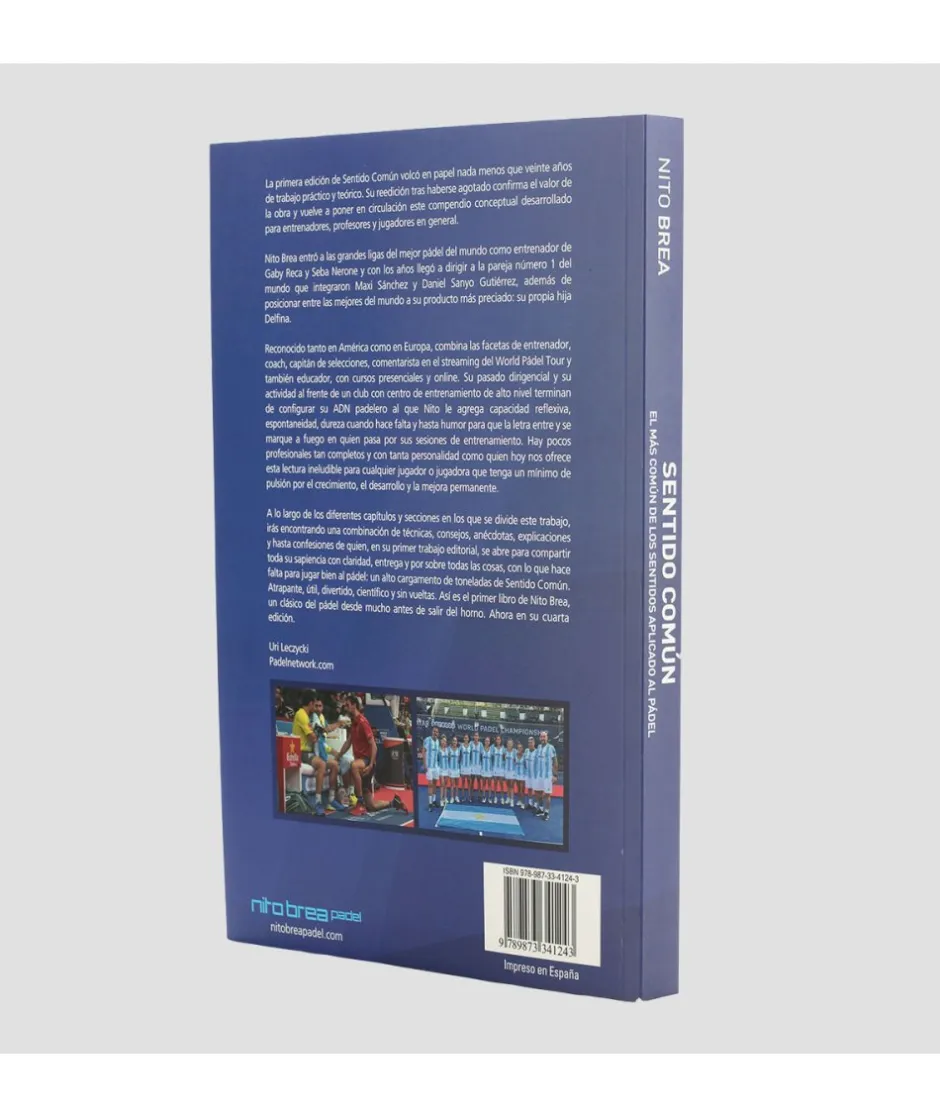 Hot Bullpadel LIBRO SENTIDO COMUN NITO BREA