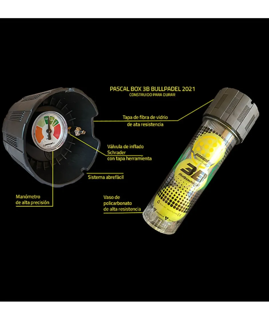 Online Bullpadel PASCAL BOX 3B