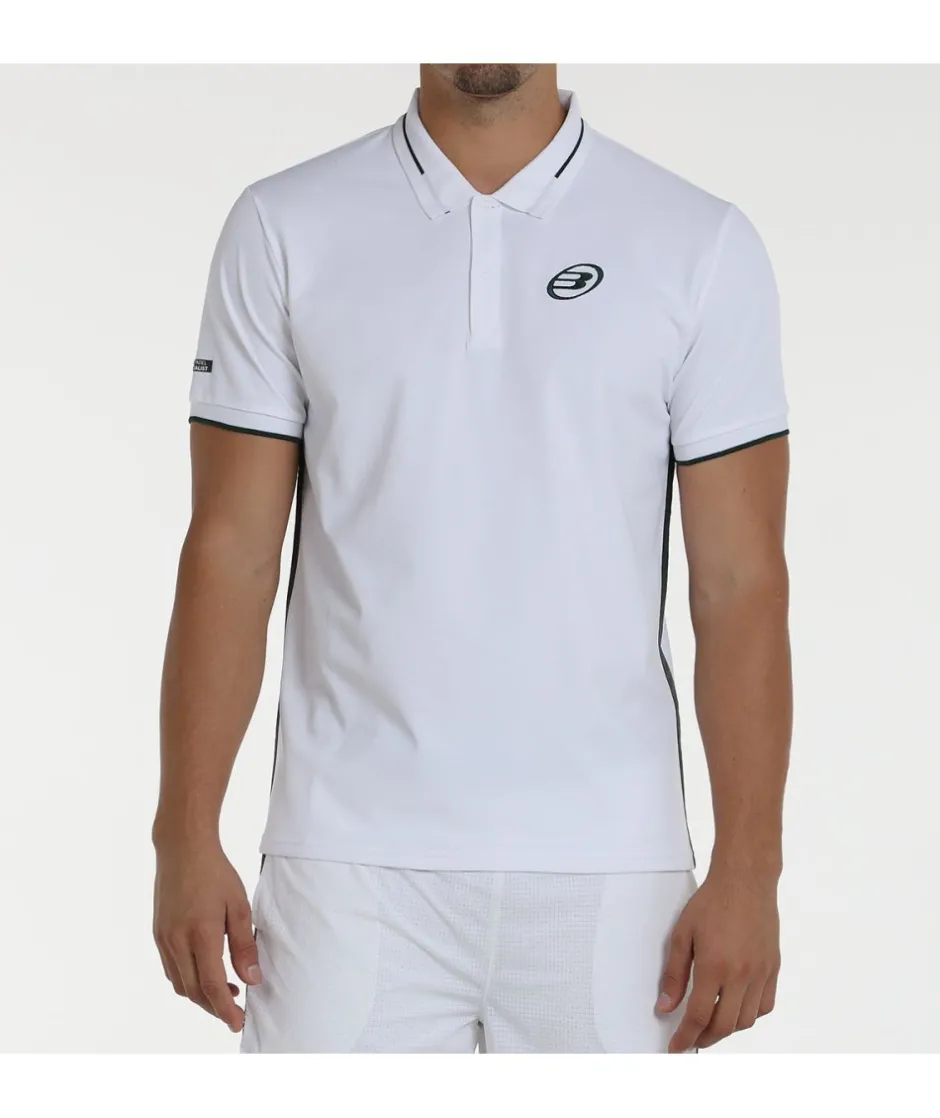 Hot Bullpadel POLO LEIRO BLANCO