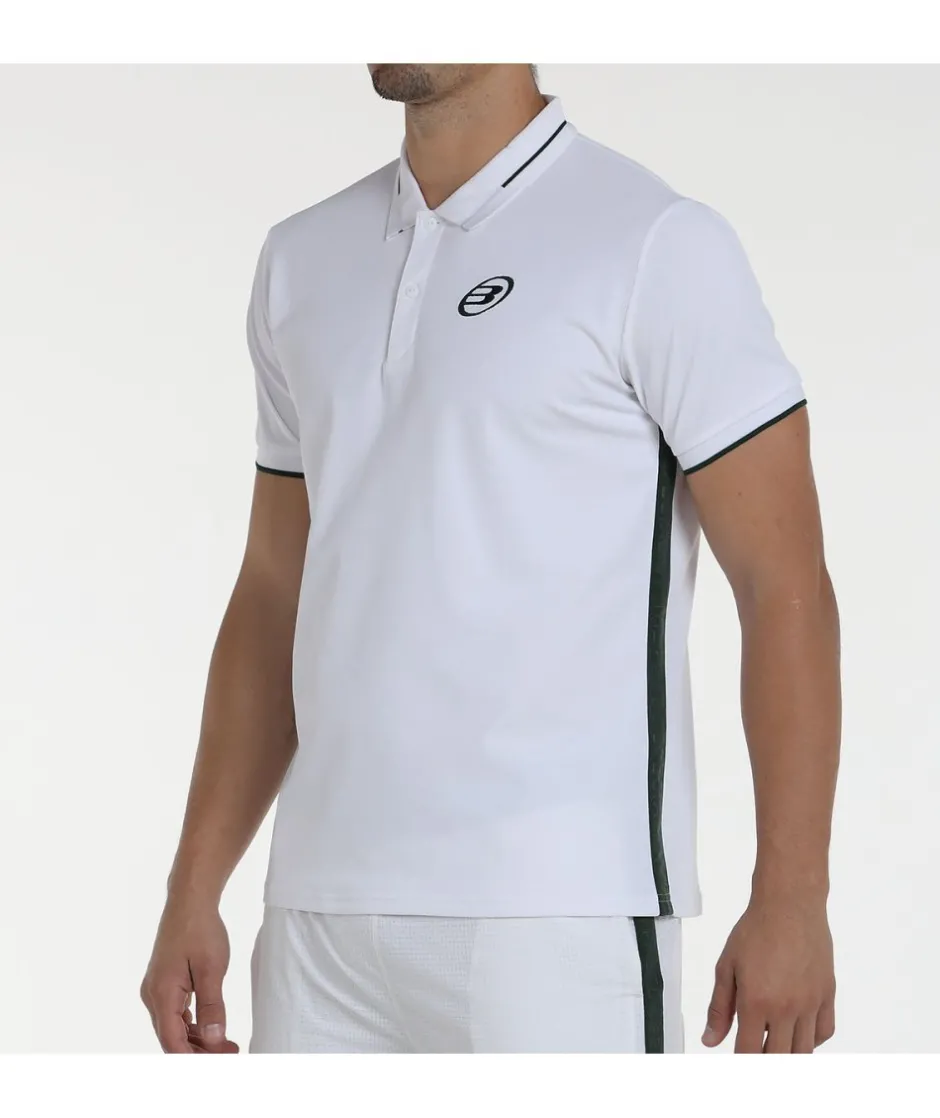 Hot Bullpadel POLO LEIRO BLANCO