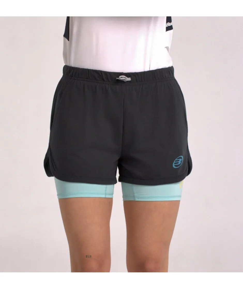 Discount Bullpadel SHORT BAILO CAVIAR
