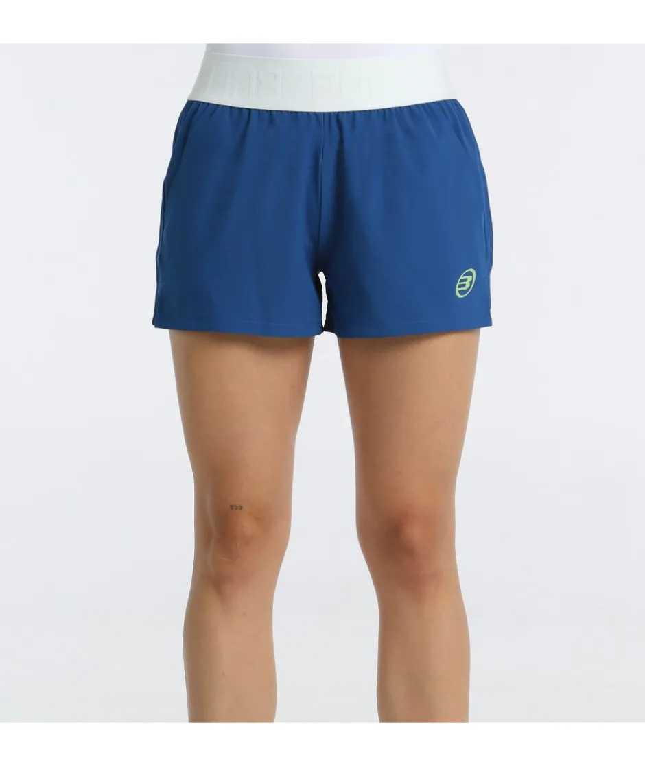 Clearance Bullpadel SHORT BERBI AZUL OSCURO