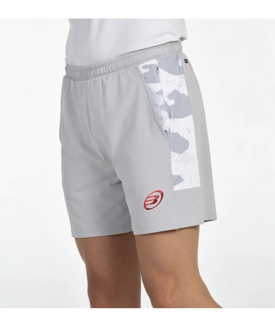 Outlet Bullpadel SHORT ENTRIMO GRIS CLARO