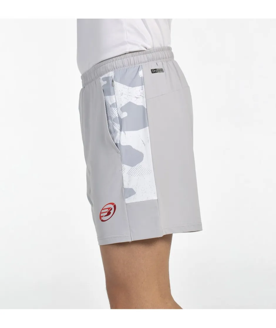 Outlet Bullpadel SHORT ENTRIMO GRIS CLARO