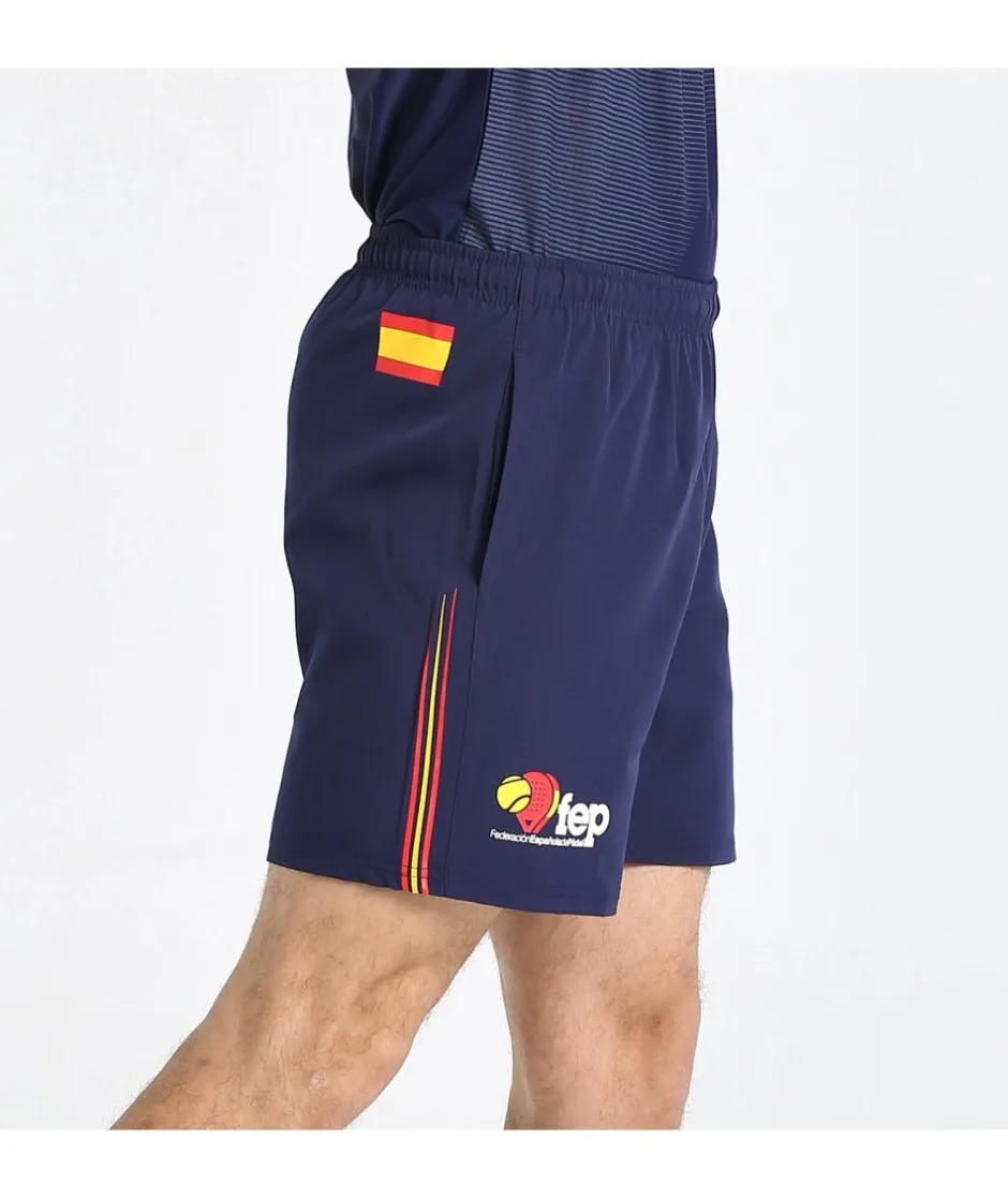 Sale Bullpadel SHORT FLEGE AZUL MARINO