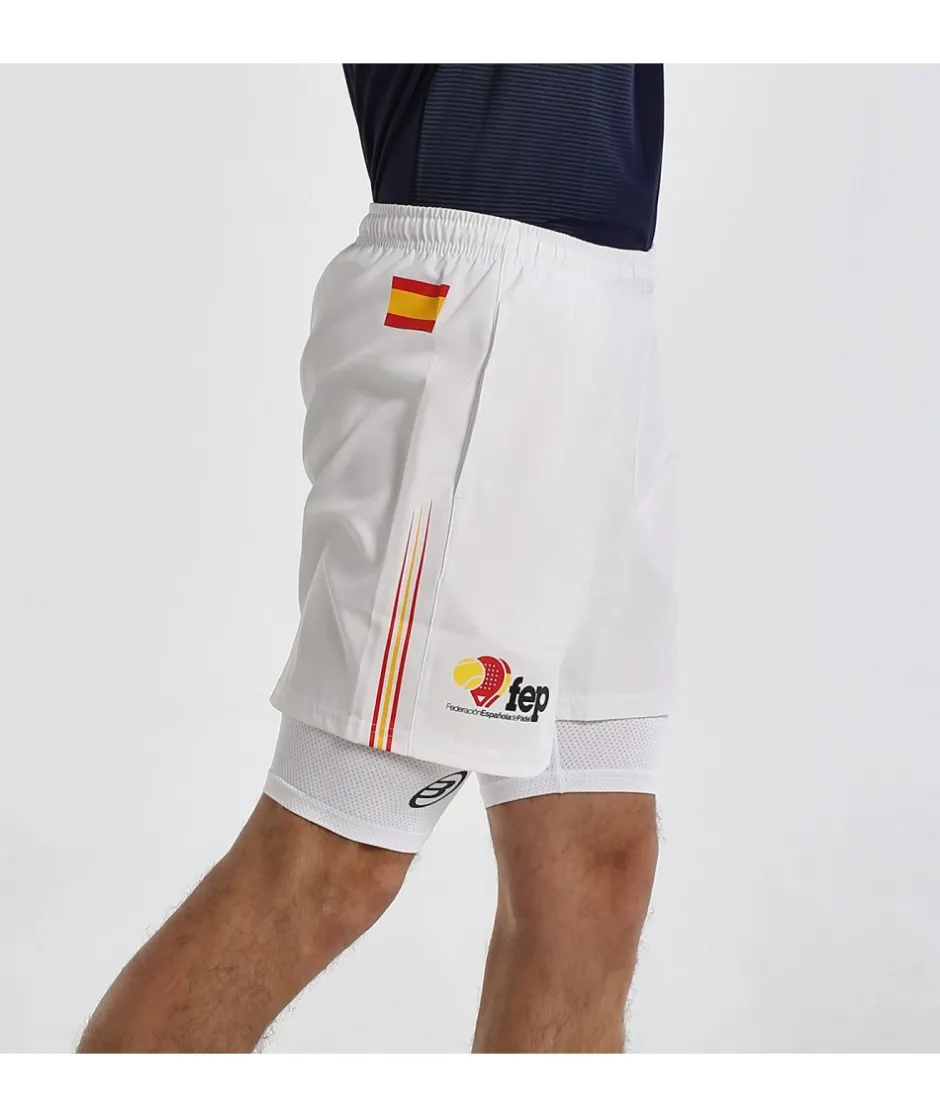 Sale Bullpadel SHORT FRAGOSA BLANCO