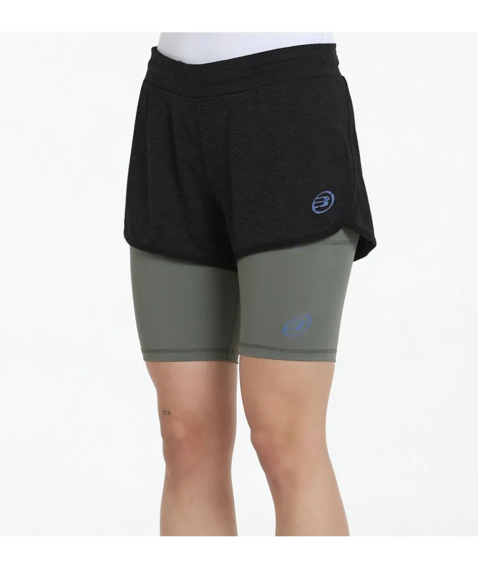 Clearance Bullpadel SHORT TEIXEL NEGRO