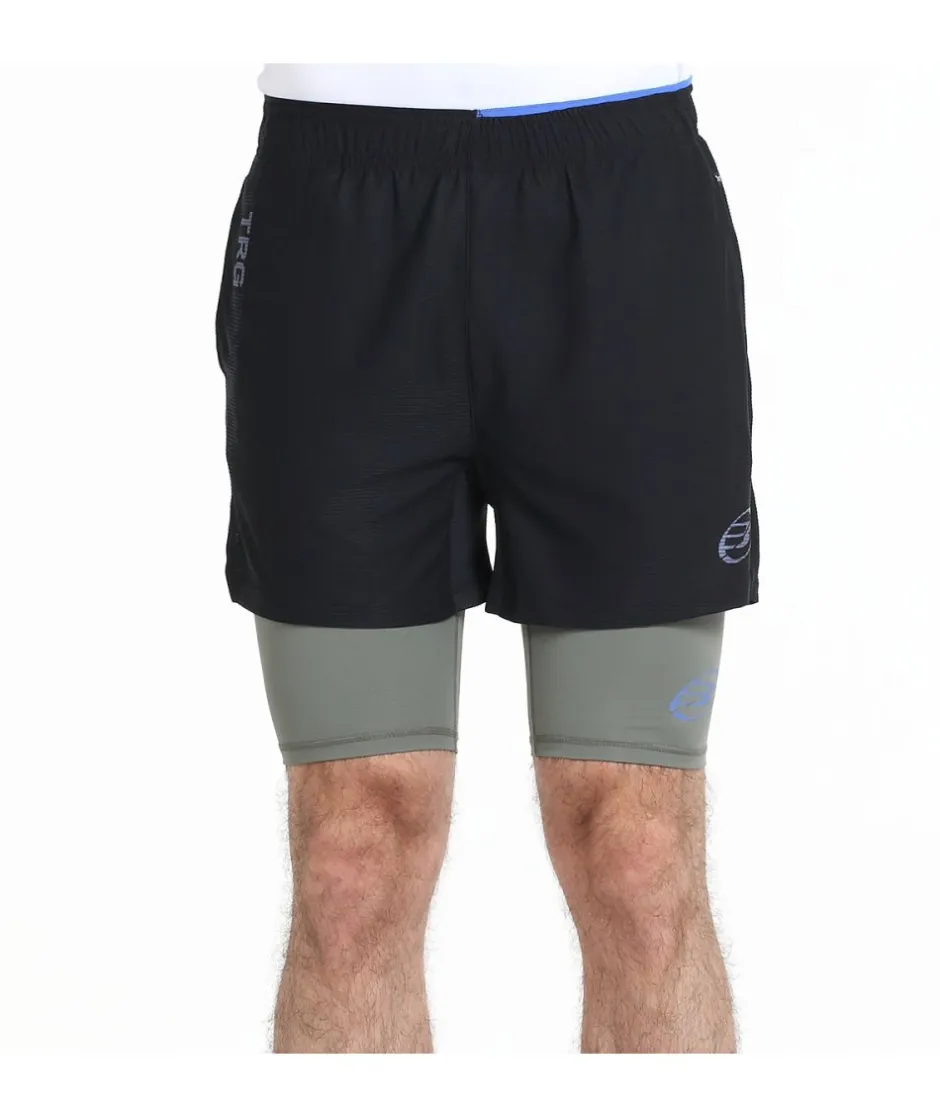 Hot Bullpadel SHORT TONA NEGRO