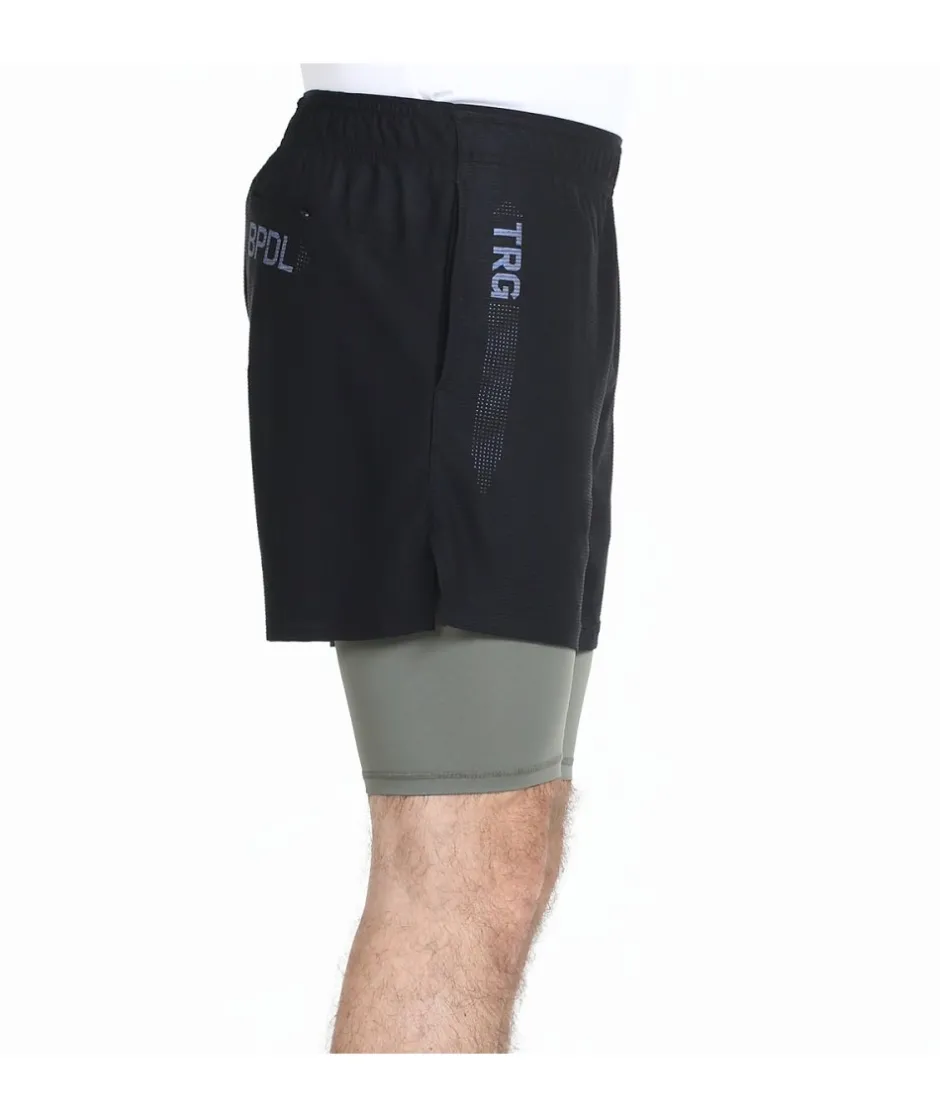 Hot Bullpadel SHORT TONA NEGRO