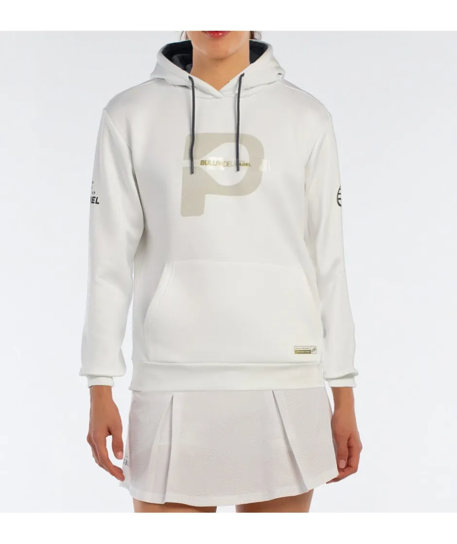 Outlet Bullpadel SUDADERA AEREA BLANCO