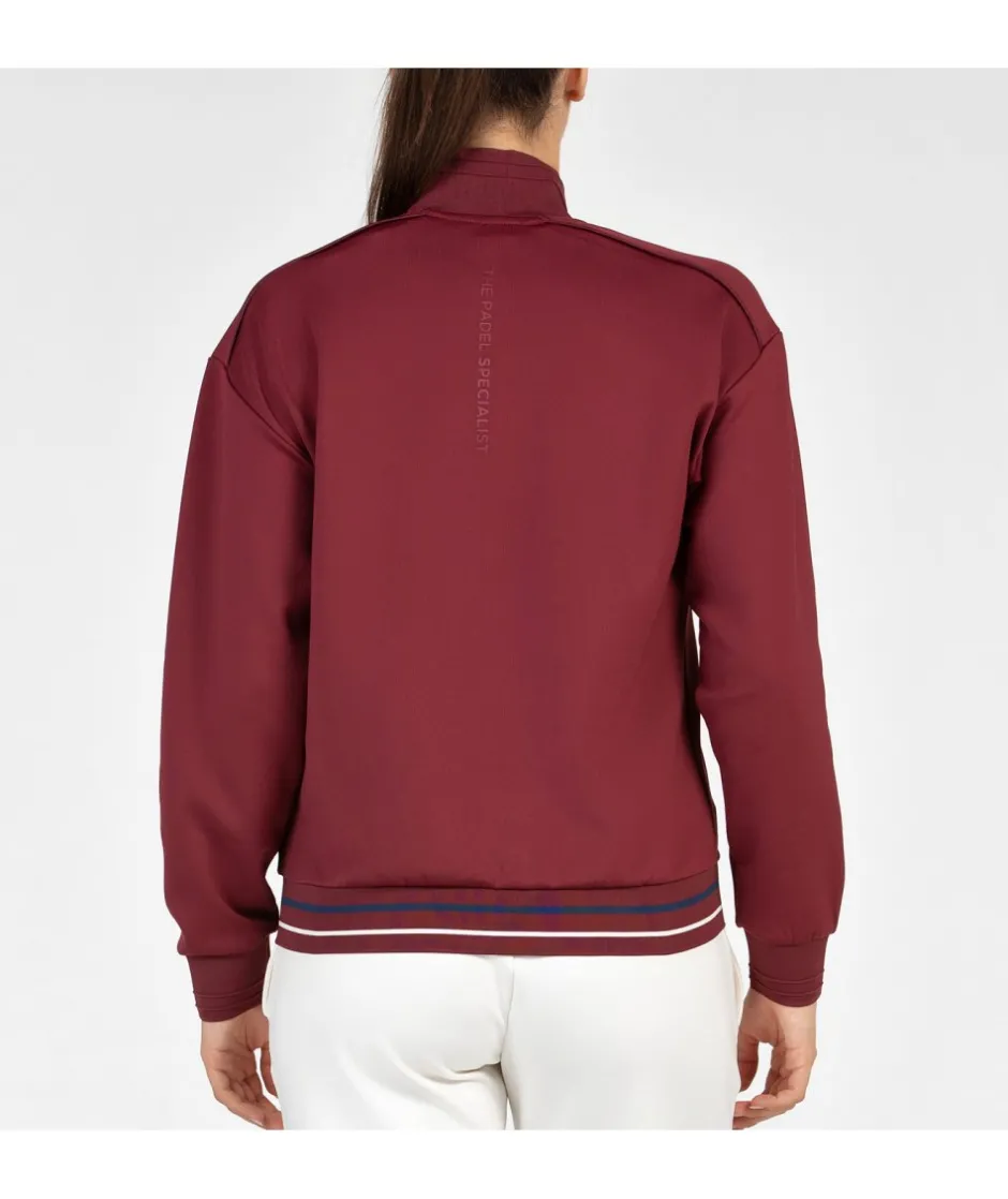 New Bullpadel SUDADERA ALSA VINO BURDEUS