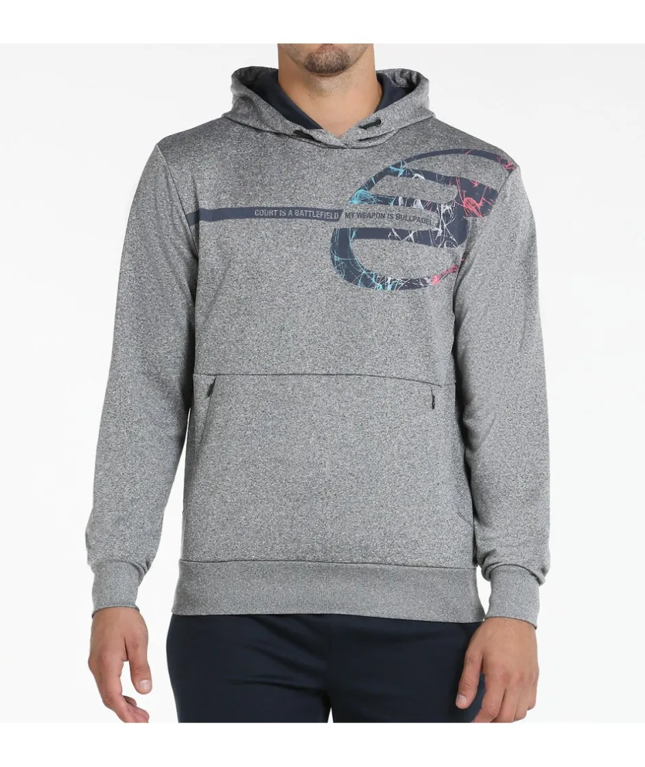 Sale Bullpadel SUDADERA BAIONA GRIS MEDIO VIGORE